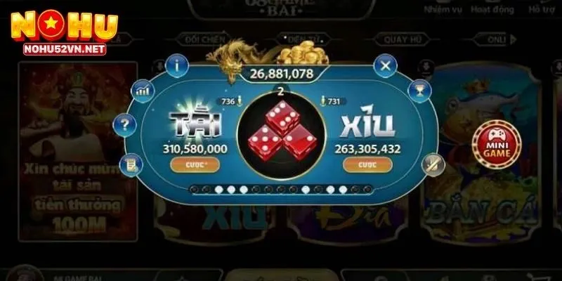 Đôi nét về tựa game mini tài xỉu cực hay