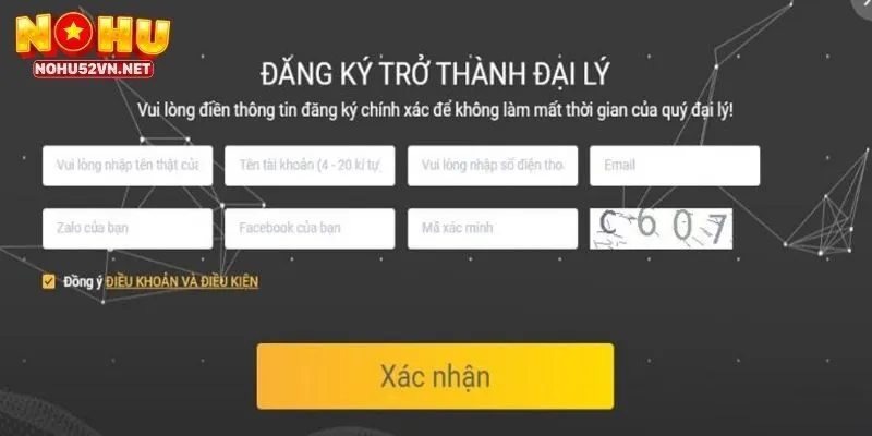 Quá trình đăng ký đại lý nhanh gọn, tiện lợi